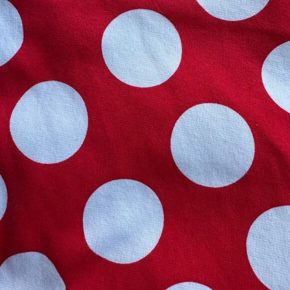 DISNEY PARKS Tokyo Minnie Skort Ruffle Bloomers 4-5 110 Red Polka Dot Unique HTF - Picture 6 of 9